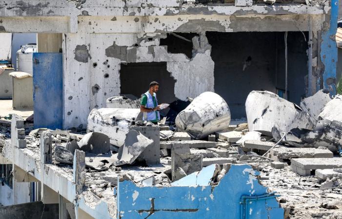Ataques israelíes:  AFP