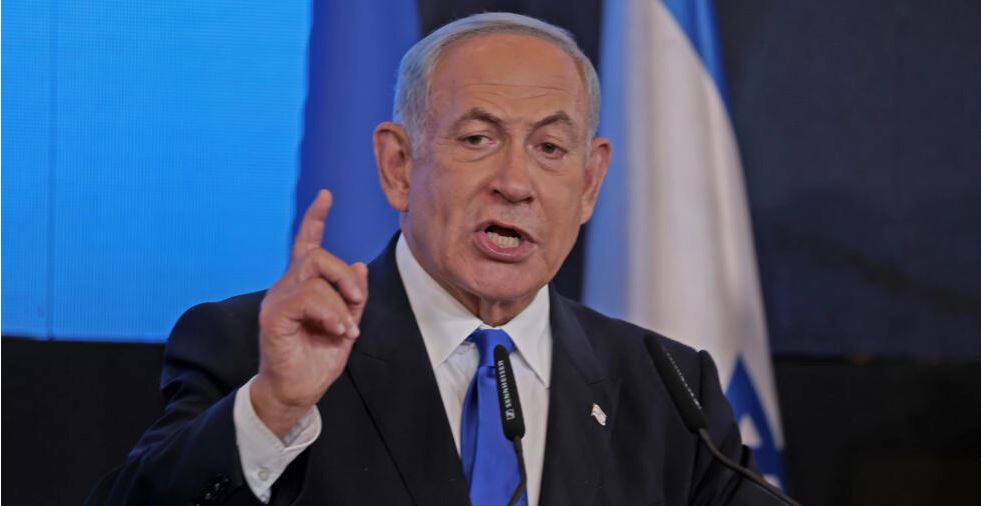 Primer ministro Benjamín Netanyahu  