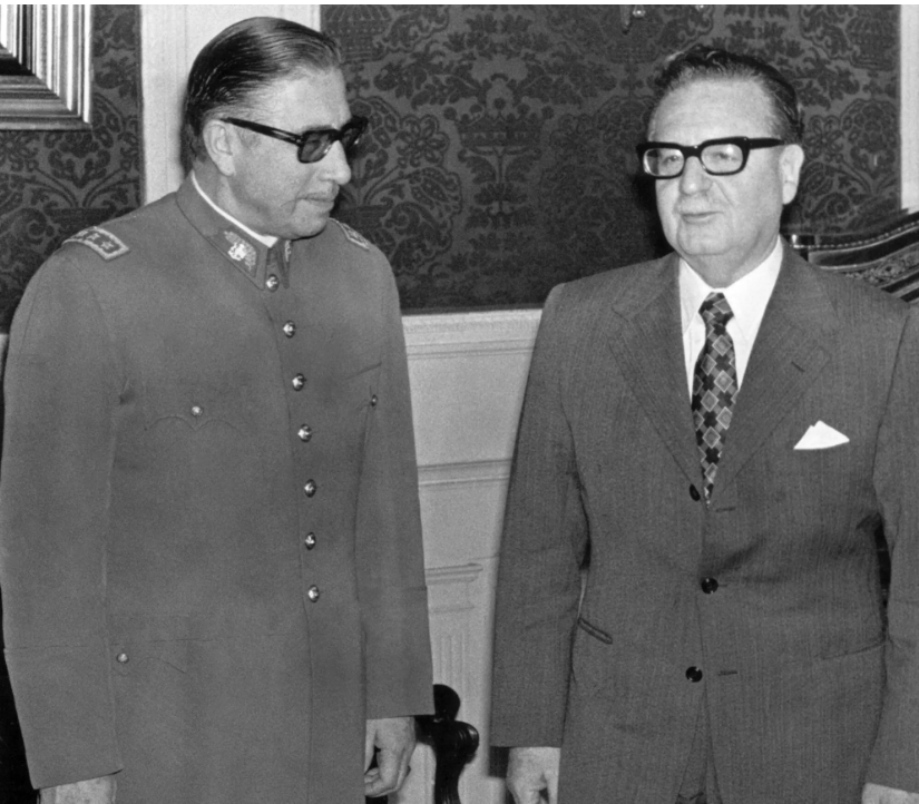 Pinochet y Allende