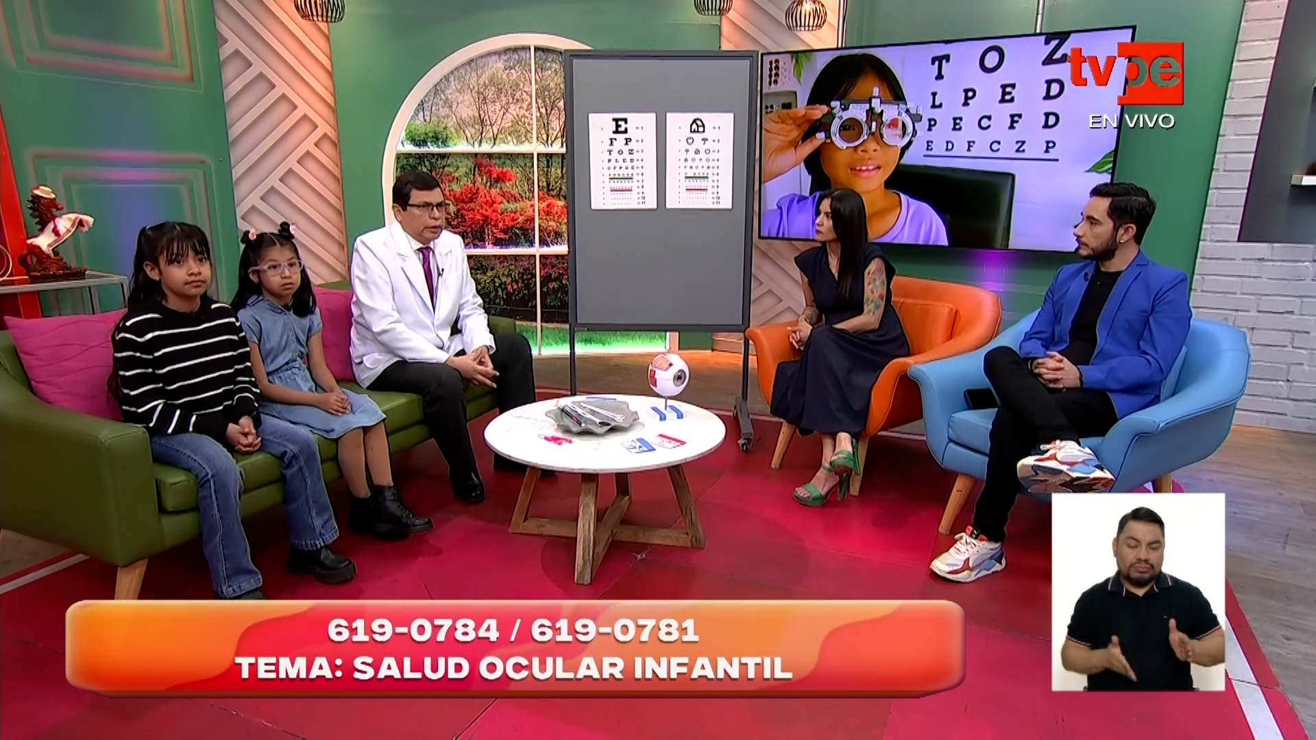 Visión ocular en niños