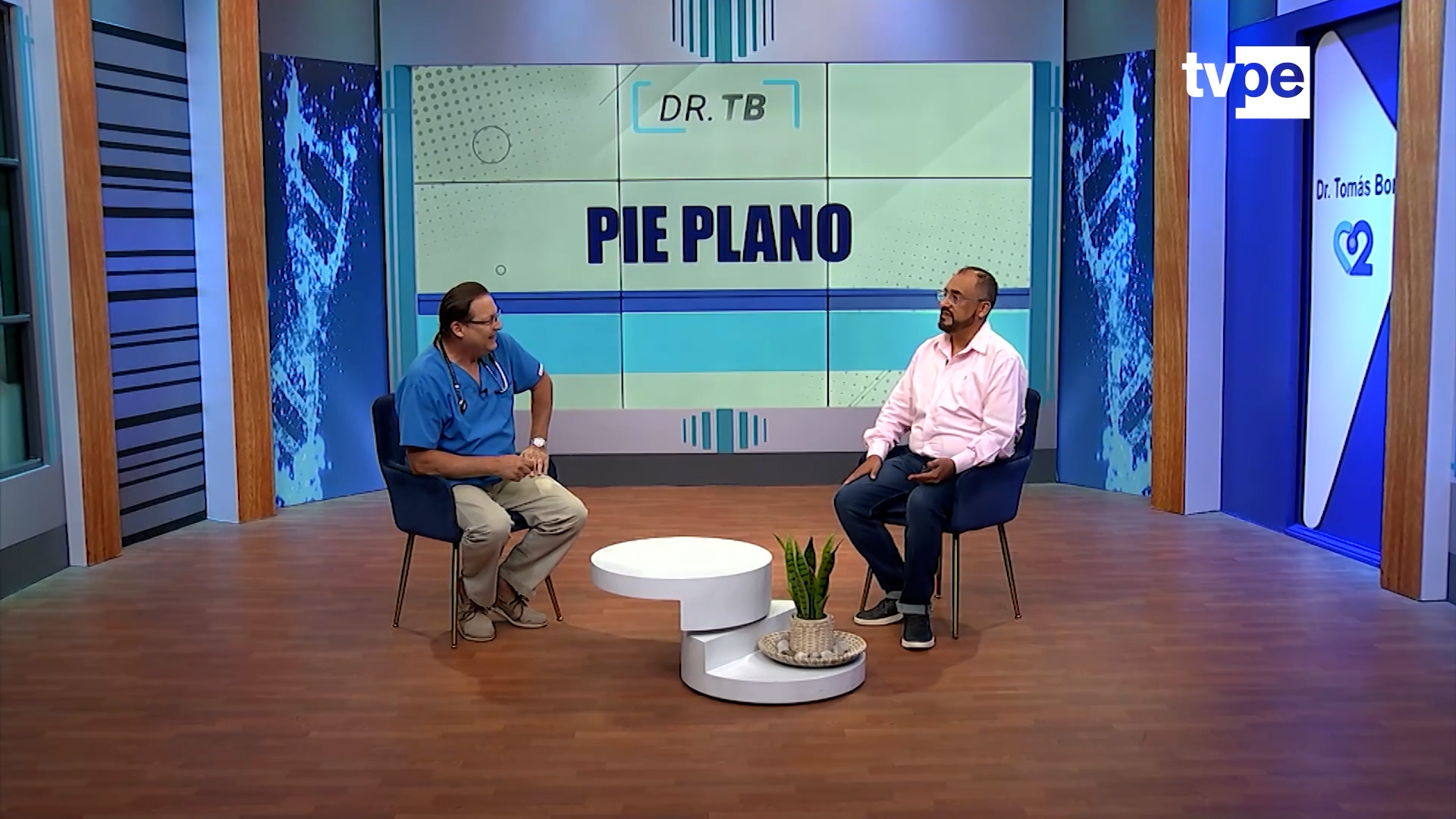 Pie plano