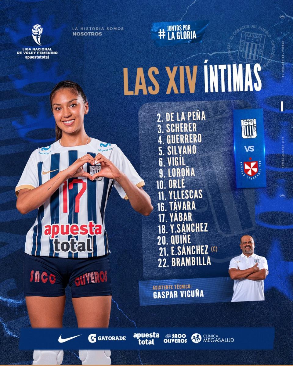 alianza lima vóley San Martín liga