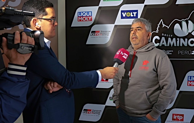 Caminos del Inca rally carrera