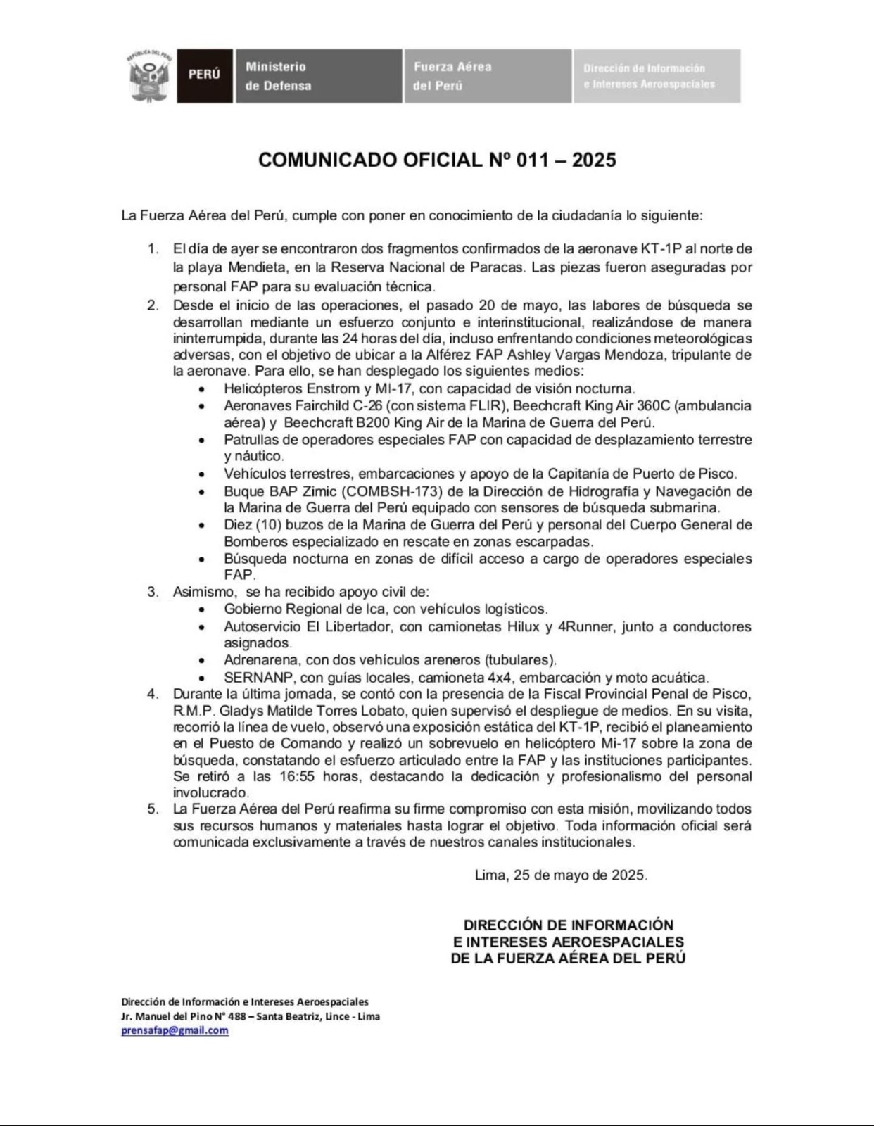 comunicado 