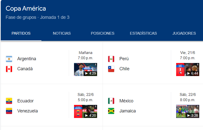 copa américa messi  chile argentina perú