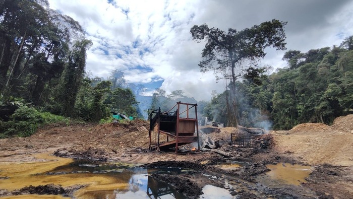 minería ilegal ecuador cenepa