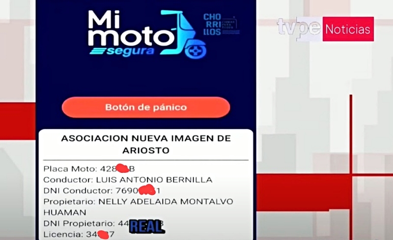 mototaxi chorrillos seguridad