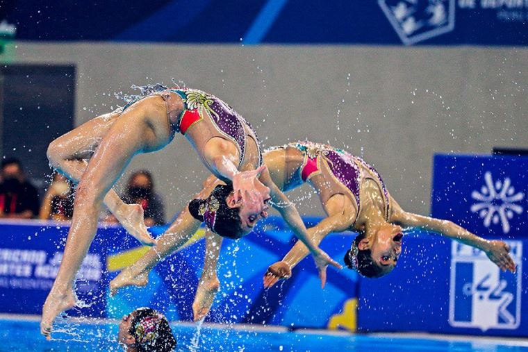 natación artística deportes videna