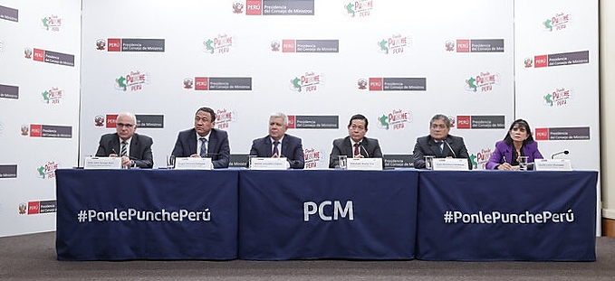 PCM ministros dina boluarte