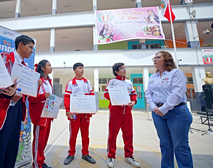 produce colegios alimentación saludable sanipes