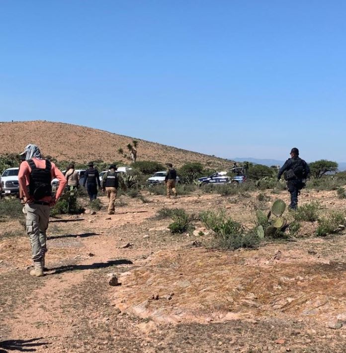 Búsqueda de jóvenes secuestrados  en Zacatecas.  