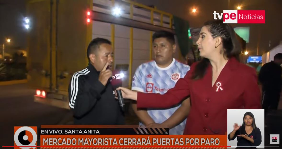 Comerciantes del Mercado Mayorista de Santa Anita inician paro de 48 horas