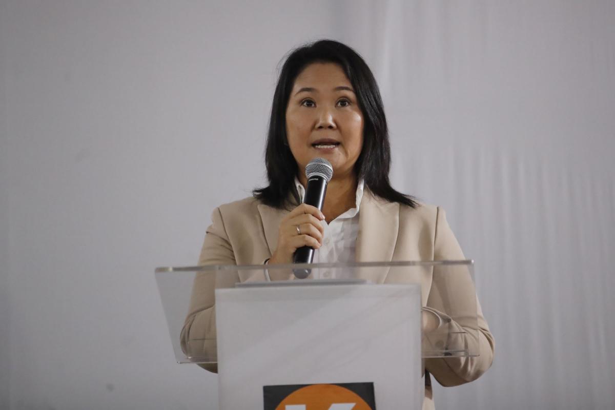 Dina Boluarte a Keiko Fujimori: “no somos un gobierno que no mira sus errores”