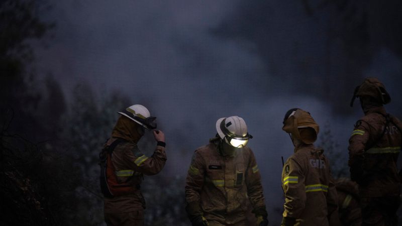 Portugal incendio forestal