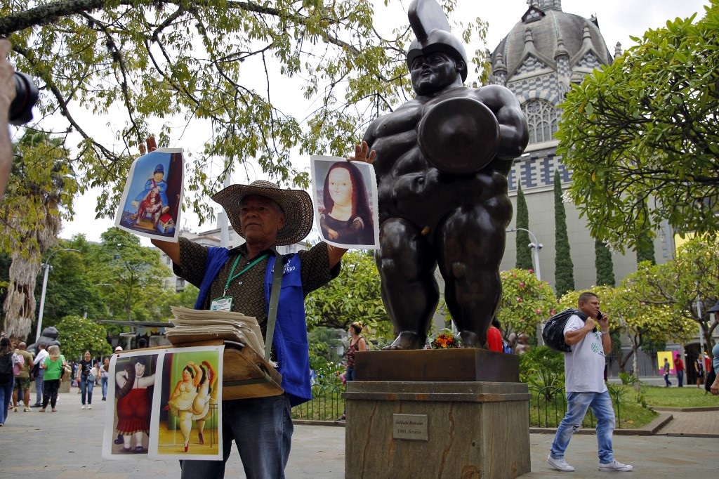 Fernando Botero escultor Colombia
