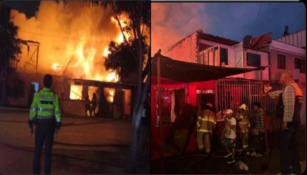 incendio Puerto Nuevo, Callao