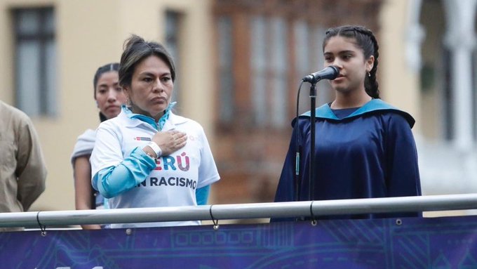 media maratón de Lima racismo