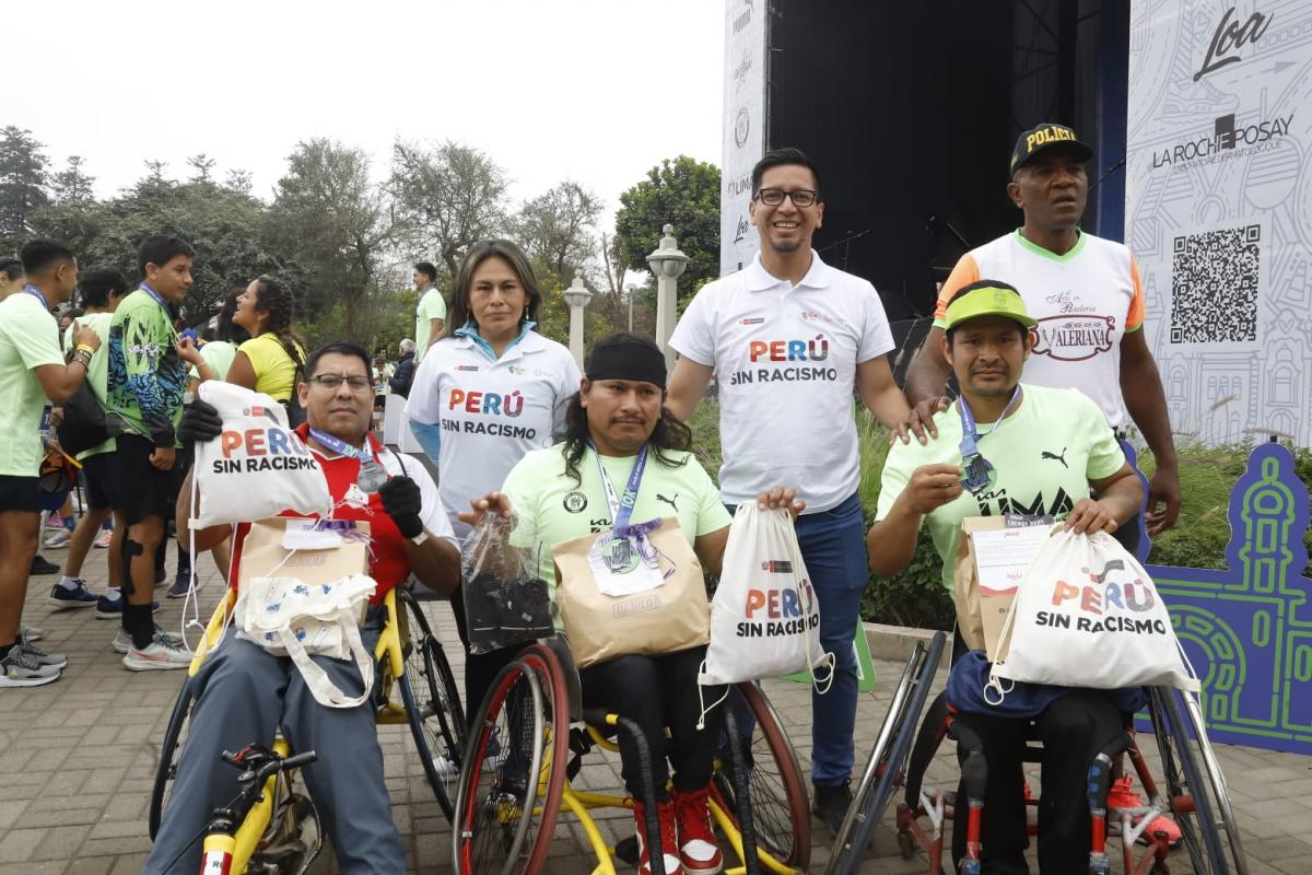 media maraton de Lima racismo