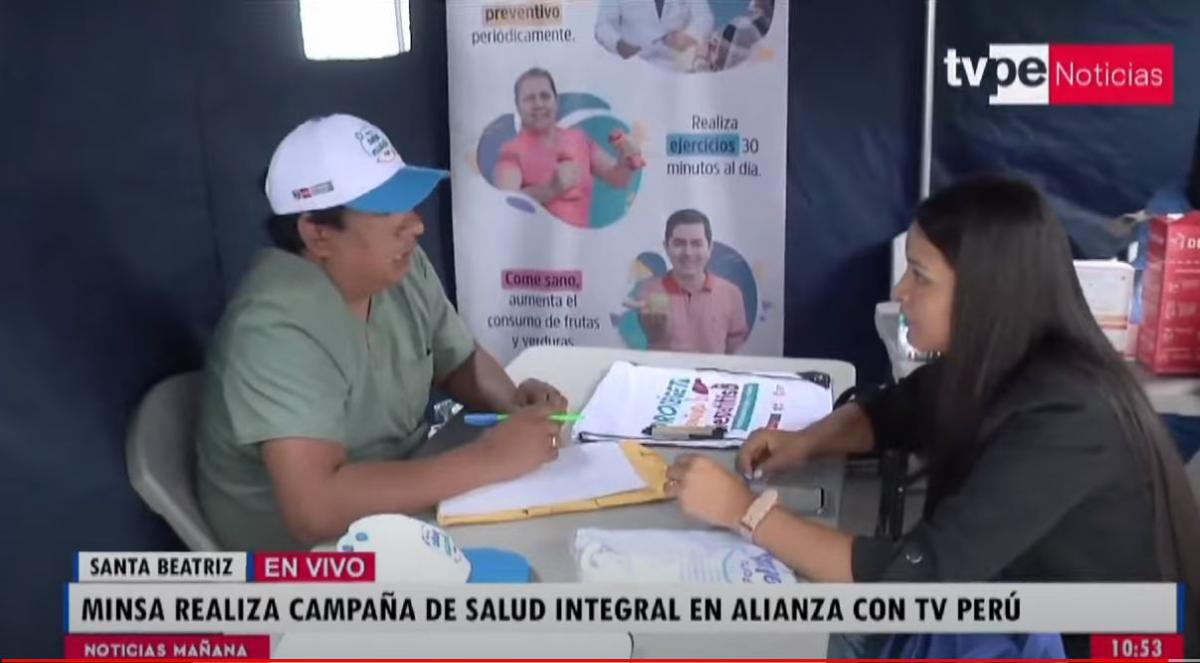 Minsa TVPerú campaña de salud Día de la canción criolla