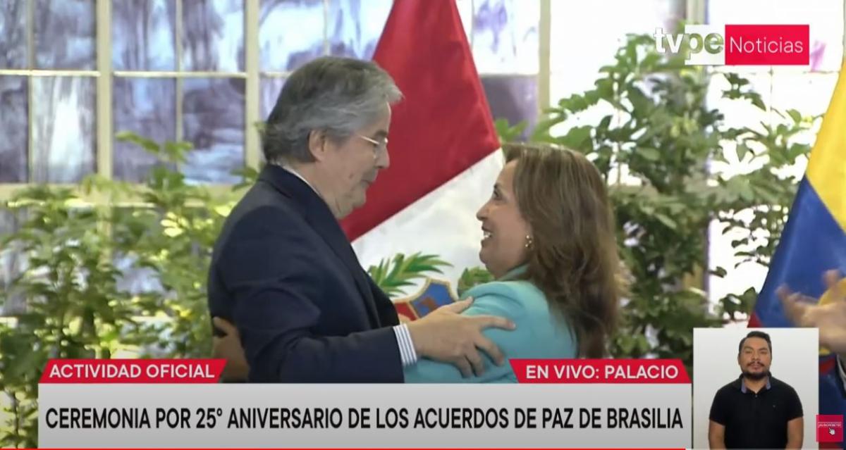 Dina Boluarte Guillermo Lasso Acuerdo de Paz 