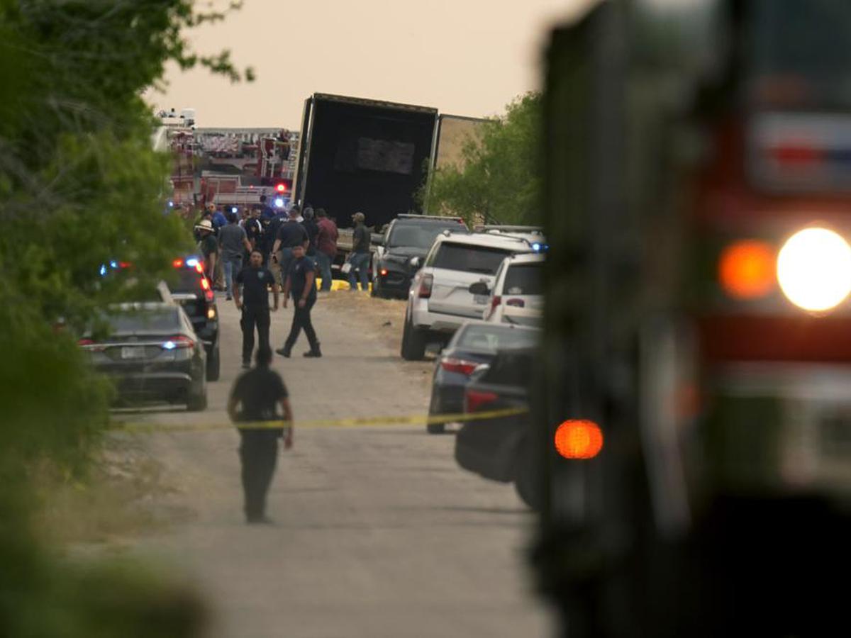 Texas: cuatro mexicanos detenidos por muerte de 53 migrantes en camión 