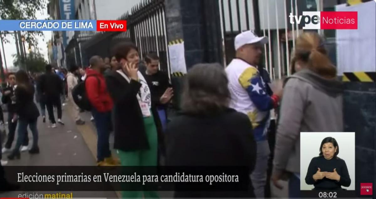 Venezuela elecciones primarias Lima