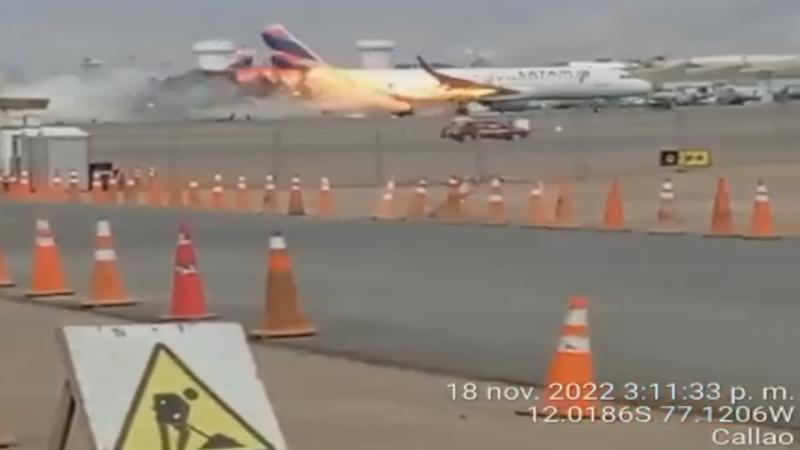video aeropuerto jorge chavez