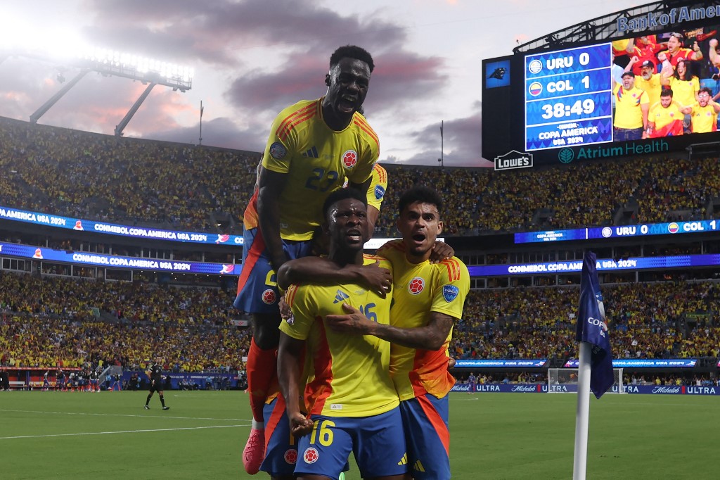 Colombia se lleva la victoria parcial ante Uruguay