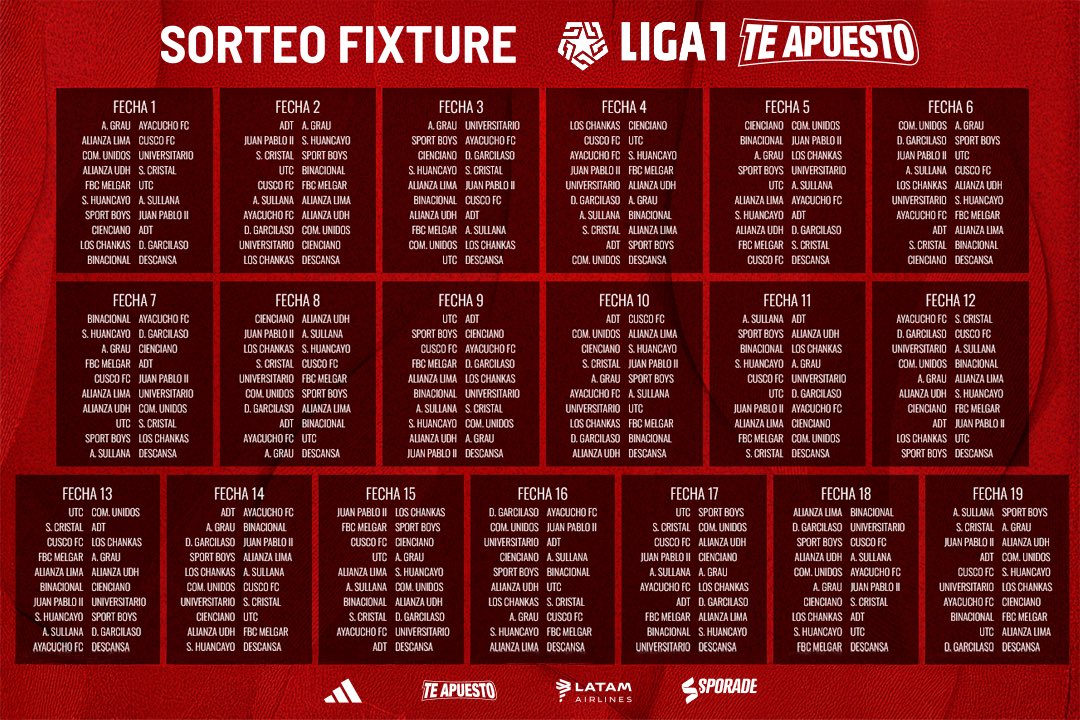 fixture liga 1 2025