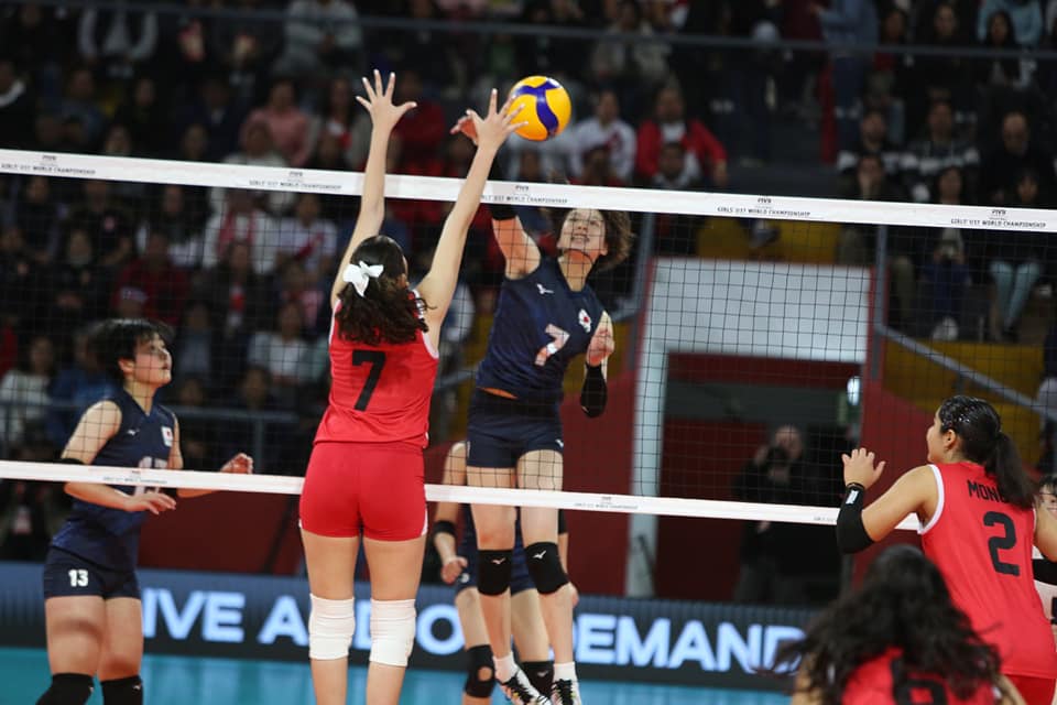 PERU VS JAPON VOLEY SUB 17