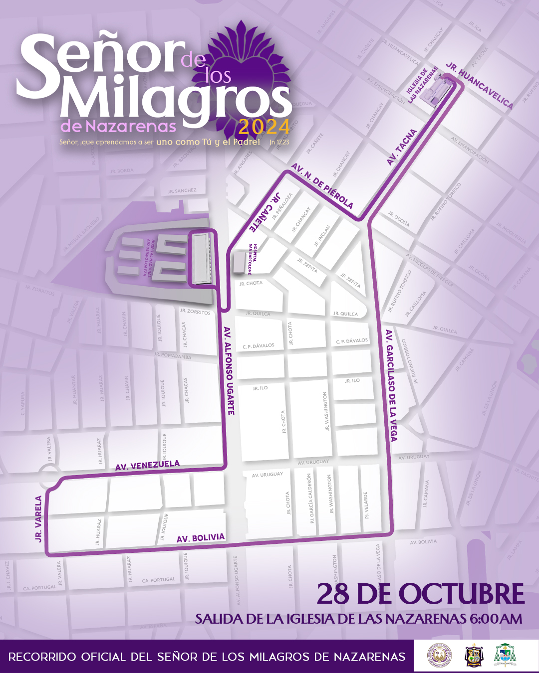 SEÑOR DE LOS MILAGROS 28 DE OCTUBRE