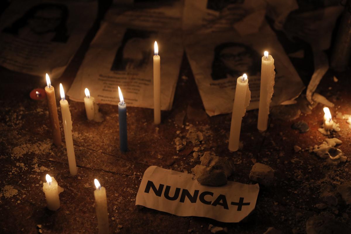 Nunca más Dictadura de Pinochet homenaje víctimas Chile