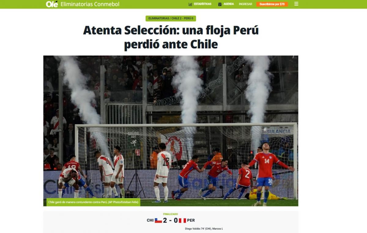 CHILE VS PERÚ