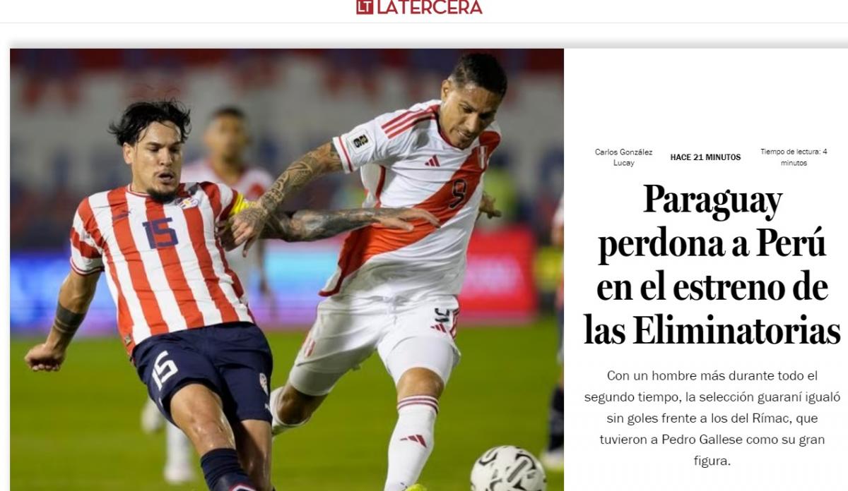 Perú vs Paraguay