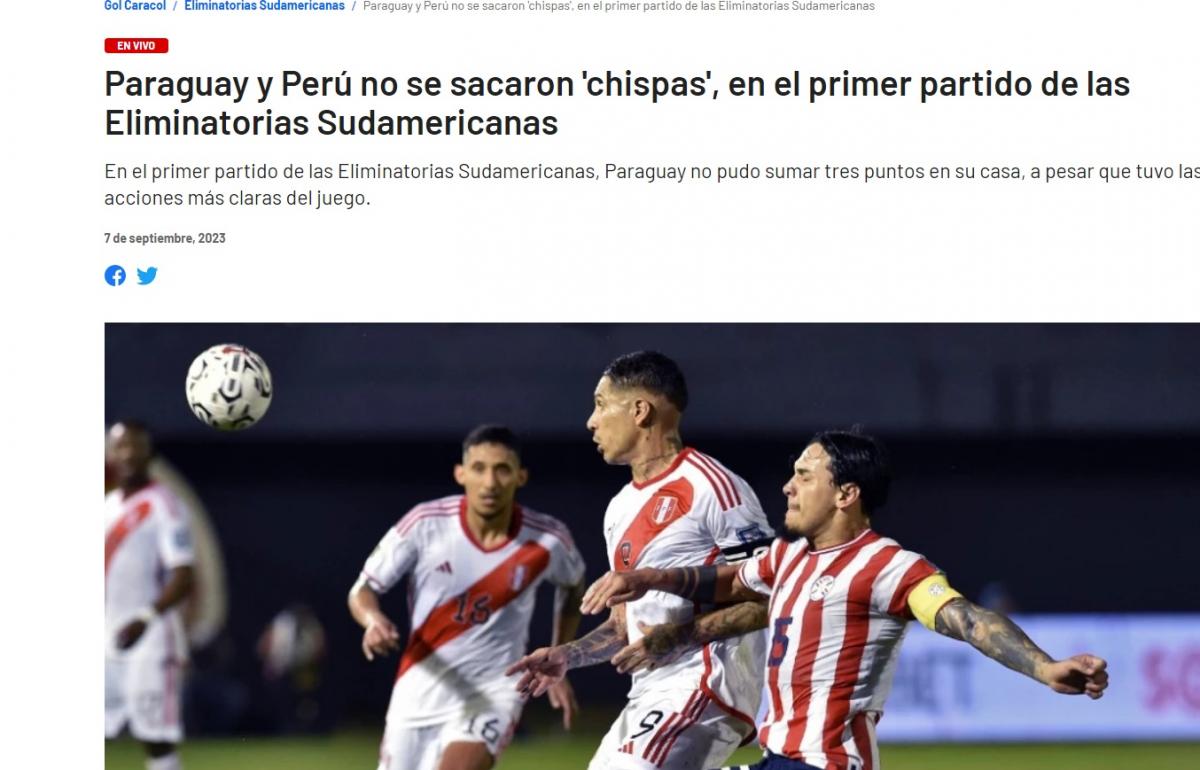 Perú vs Paraguay